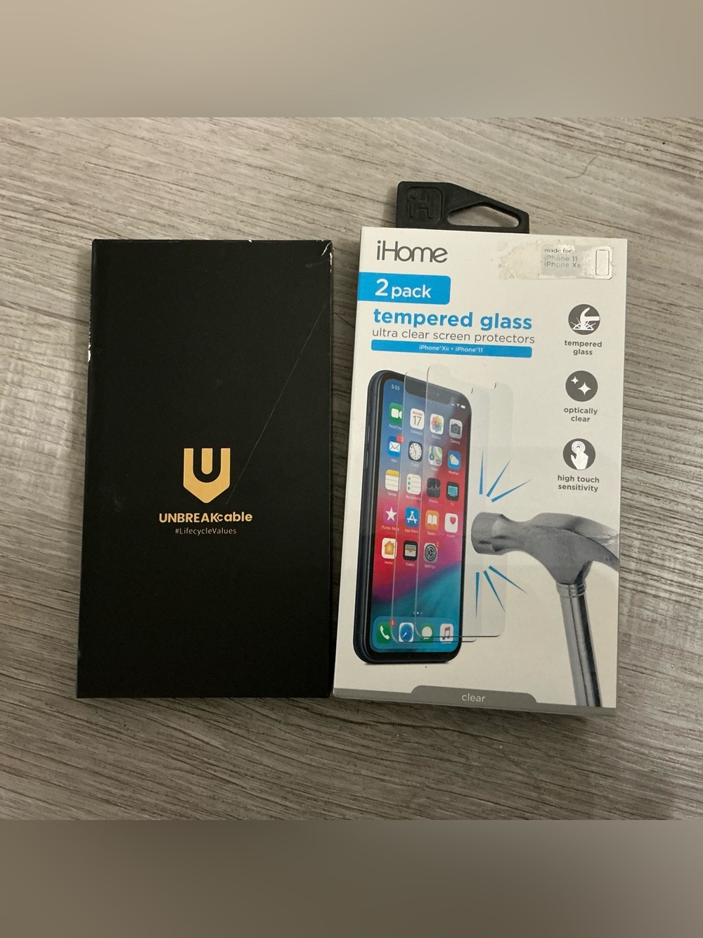 2-Pack Tempered Glass Screen Protectors for iPhone 11/XR